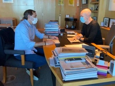 Garro se reuni� con Larreta y marca postura frente a Kicillof