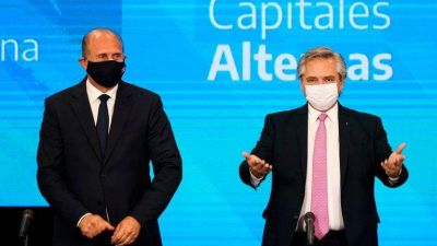 Alberto Fern�ndez: �Suspend� las clases presenciales porque en 30 d�as aument� un 200% el contagio de menores de 19 a�os�