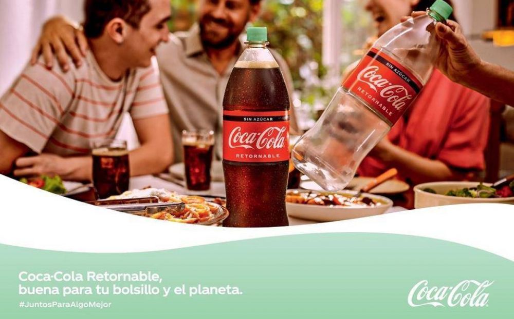 Coca-Cola impulsa el uso de envases retornables e invita a todos los mexicanos a trabajar #JuntosParaAlgoMejor