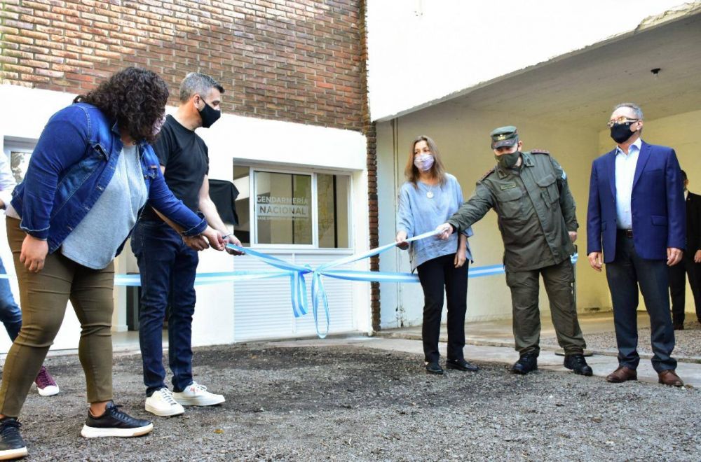 La Ministra de Seguridad de la Nacin Sabina Frederic inaugur una sede de Gendarmera Nacional en Hurlingham
