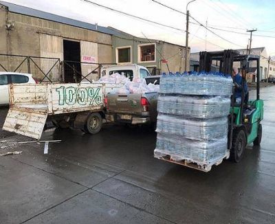 Asistencia para camioneros argentinos varados en Punta Delgada