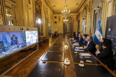 Coronavirus: El Presidente pidi� m�s controles y hasta Larreta apoy� las restricciones