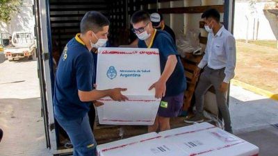 C�rdoba recibi� m�s de 61 mil nuevas dosis de vacunas