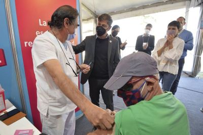Kicillof: �Hay que bajar la curva; no s�lo lograr que deje de crecer el n�mero de contagios�