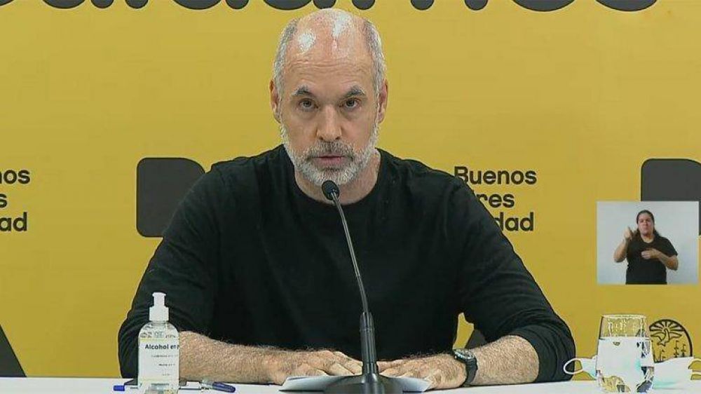 La ciudad de Buenos Aires mantendr abiertos los jardines de infantes, las escuelas primarias y aplicar un sistema bimodal en la secundaria: en todo lo dems acatar el DNU de Alberto Fernndez