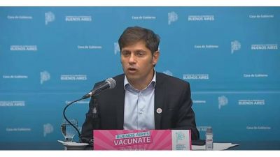 Kicillof defendi� a Alberto Fern�ndez, critic� a la Ciudad y anunci� una bater�a de ayudas econ�micas