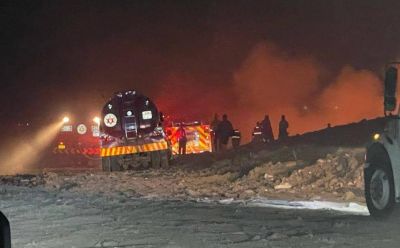 Luego de 7 horas, sofocan incendio en relleno sanitario de Le�n