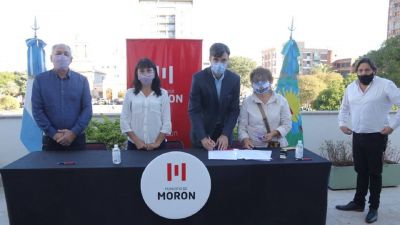 Aumento para municipales de Mor�n y efectivizaci�n de personal