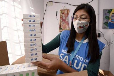 Brown suma 87.000 vacunas y llegan m�s dosis