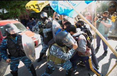 Quilmes: trabajadores de Aceros Ortega fueron reprimidos por la policía