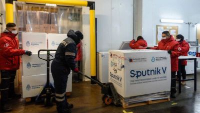 Vacunación contra el Covid: San Juan recibe más de 10.000 dosis de Sputnik