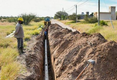Avanza la obra del Nexo Cloacal La Quebrada que beneficiará a más de seis mil vecinos