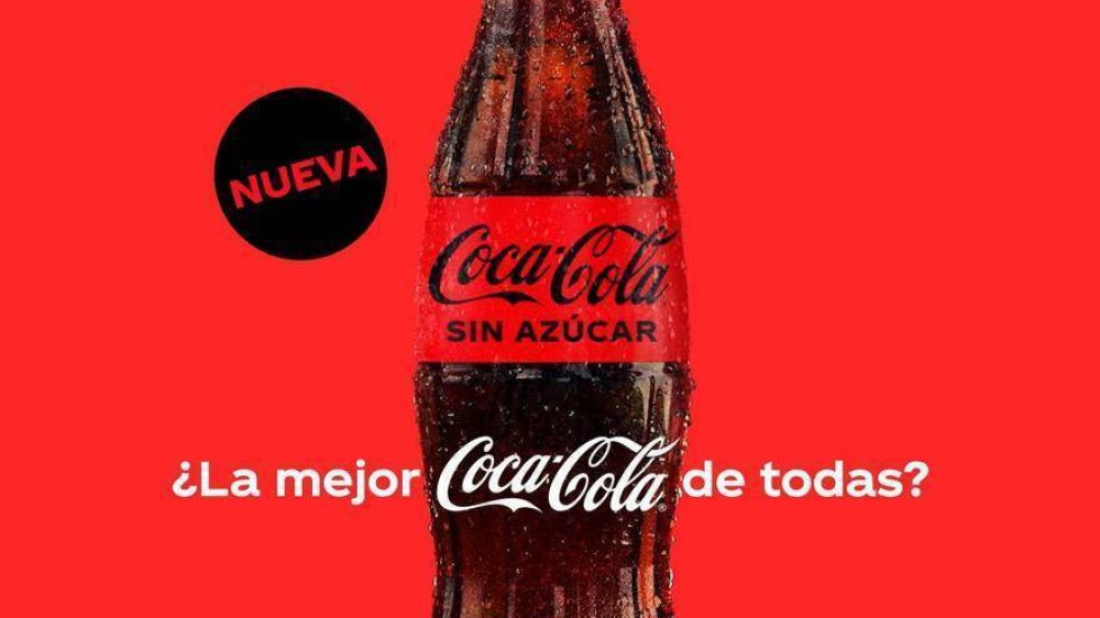 La mejor Coca-Cola de todas?: la Sin Azcar con nuevo sabor llega a la Argentina