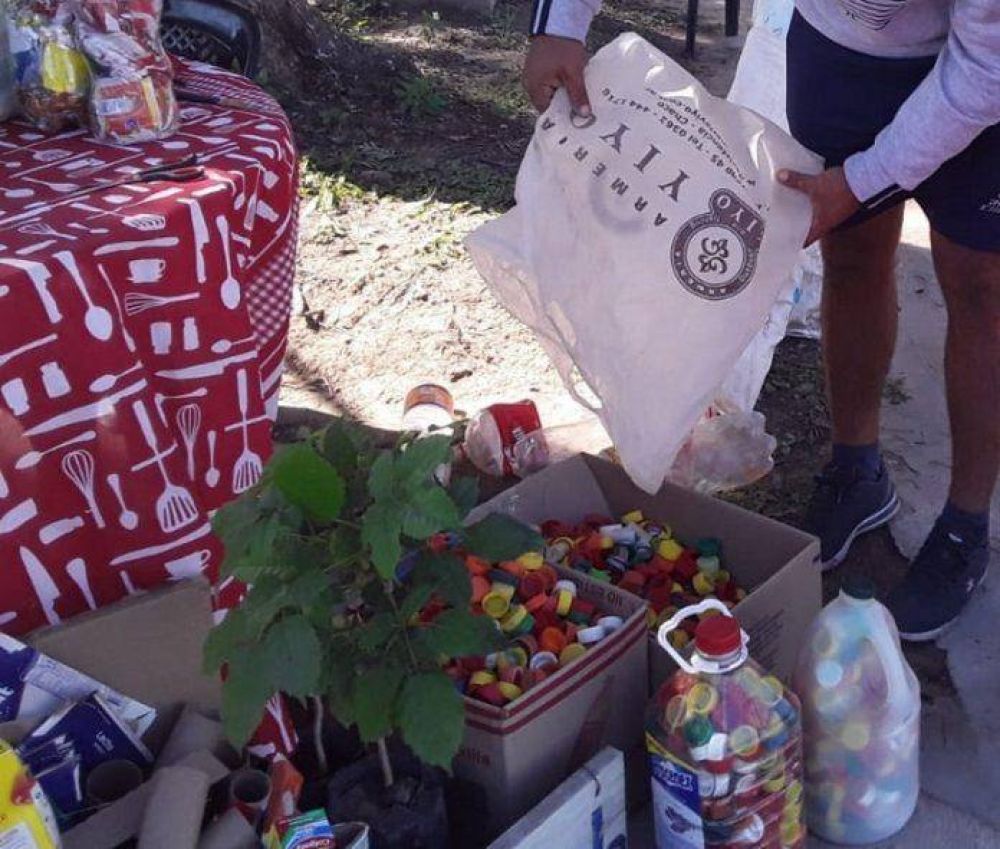“Punto Limpio” en Las Garcitas, para recolección de materiales reciclables