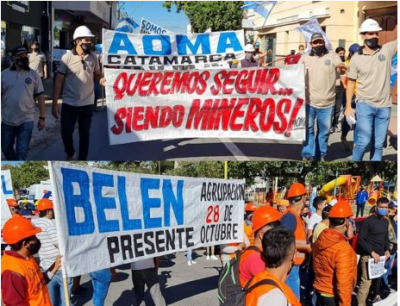 Laplace sobre la marcha por el trabajo en Catamarca “la mayoría de la sociedad apoya a la industria minera”