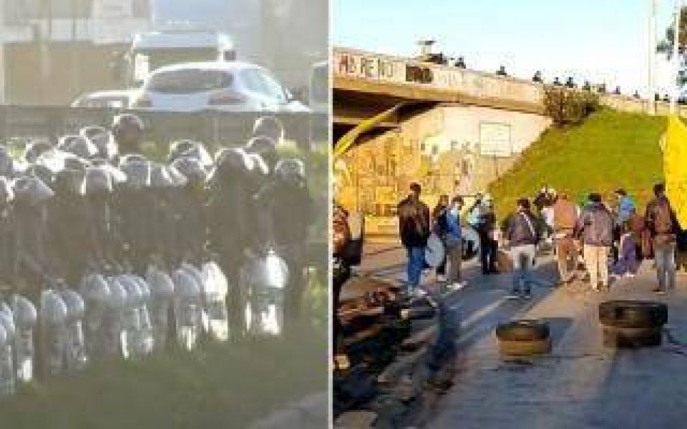 Choferes de colectivos realizan una nueva jornada de cortes en Moreno y en Puente Pueyrredn