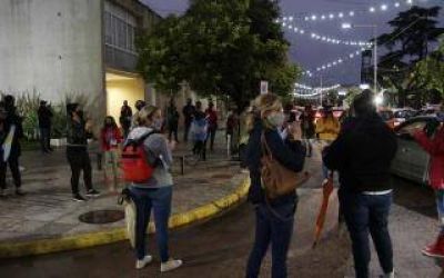 Restricciones en Ca�uelas: protestas por la suspensi�n de la presencialidad educativa