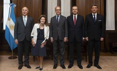 Aguiar dispar� contra la Corte Suprema: �Pretenden gobernar a trav�s de sus fallos�