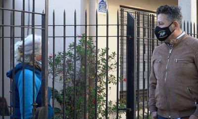 Merlo | Men�ndez recorri� obras en Padua y Parque San Mart�n
