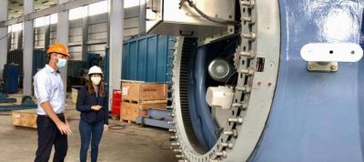 Empresa marplatense ensambla un aerogenerador