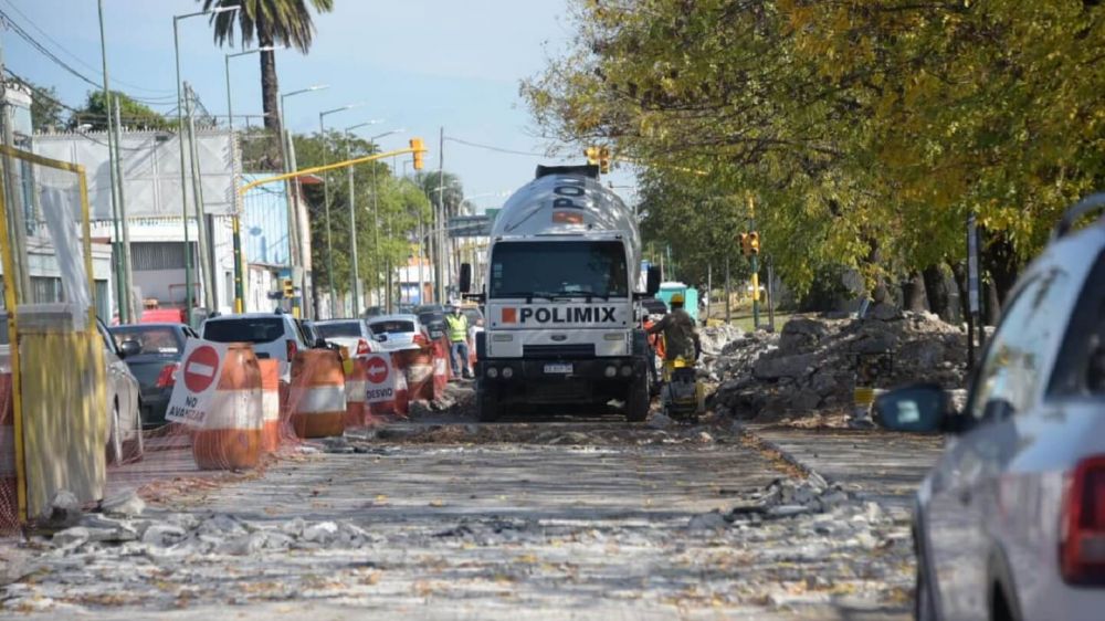 Mejoras en la Avenida N�stor Kirchner de Ituzaing�