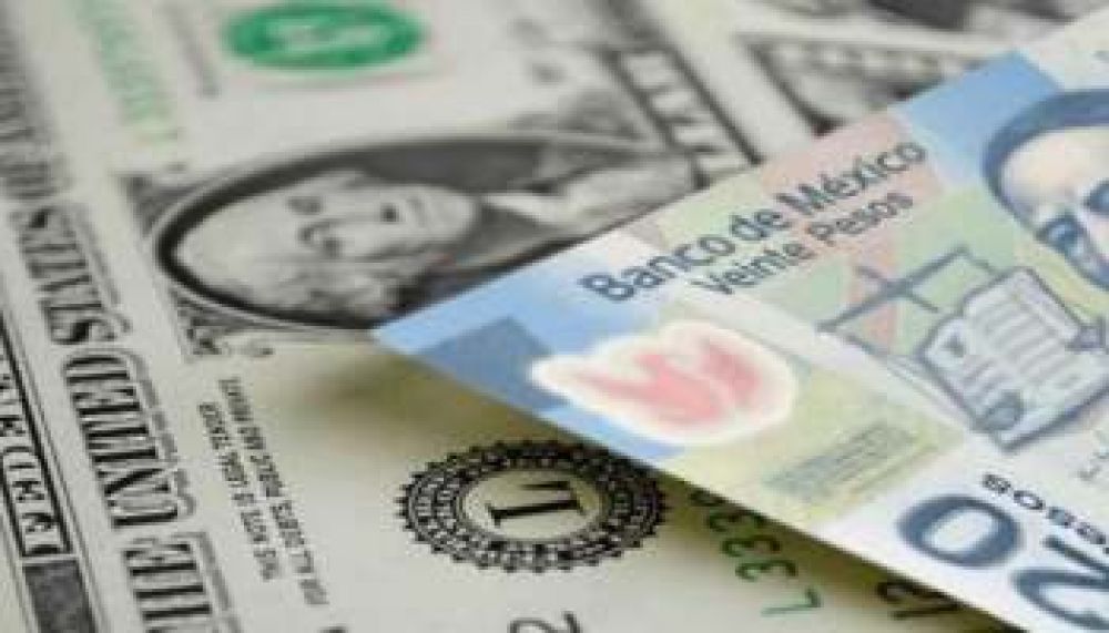 Peso mexicano avanza atento a inflacin EEUU, bolsa retrocede