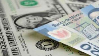 Peso mexicano avanza atento a inflaci�n EEUU, bolsa retrocede