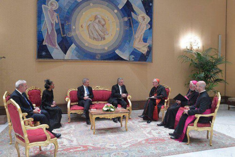 El Vaticano inform contenido de la reunin entre el Papa y el Presidente