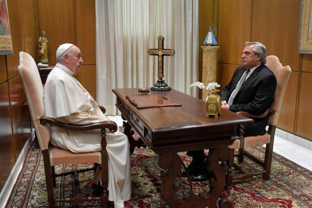 Alberto Fernndez: El Papa me expres su idea de apoyarnos en todo lo que pueda