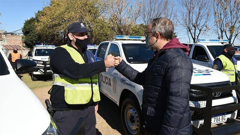 Tres de Febrero suma ms de treinta mviles policiales para reforzar la seguridad