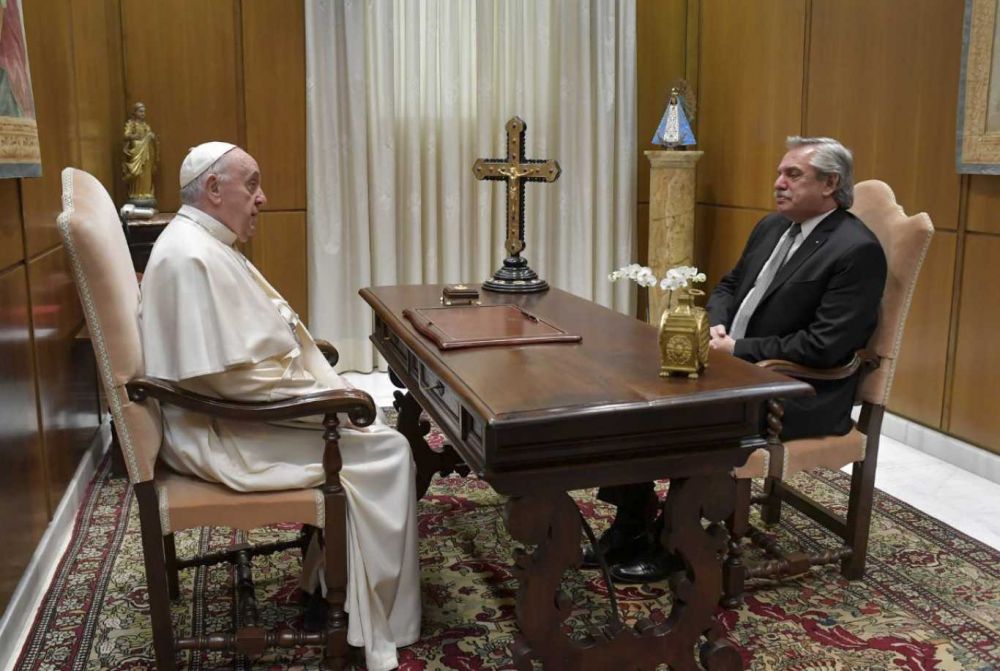 25 minutos de reunin incmoda con el Papa y espera impaciente por el FMI: la suerte de Alberto depende de Georgieva