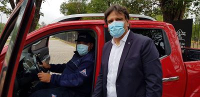 El ministro de Seguridad Alfonso Mosquera confirmó que tiene coronavirus