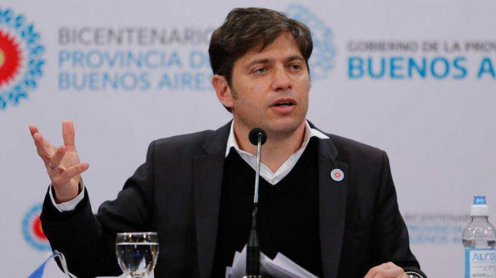 Kicillof anunci� que la Provincia acatar� las medidas