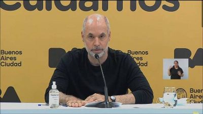 Larreta se pliega al cierre total de Alberto: suspenden las clases y se recuperan los d�as en diciembre