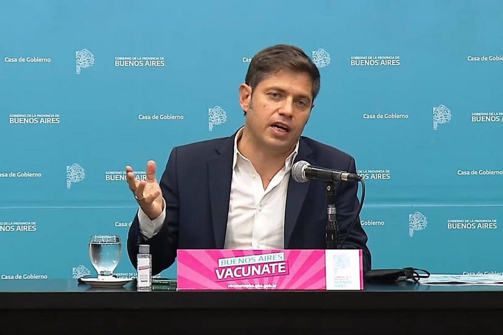 Axel Kicillof advirti� que la sociedad enfrenta a 