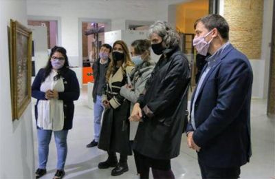 Alejo Chornobroff y Magdalena Sierra recorrieron el CMA junto a funcionarios nacionales