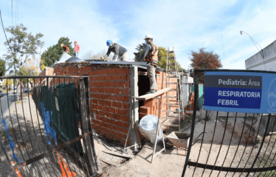 Avanzan las obras de ampliaci�n y mejoramiento del hospital Luj�n