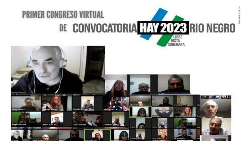 Convocatoria Rio Negro Hay 2023 hizo su congreso virtual﻿