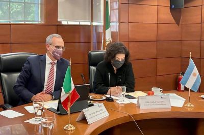 Desde M�xico, Carla Vizzotti celebr� el acuerdo por la producci�n conjunta de vacunas