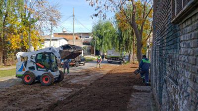 San Fernando realiz� un nuevo operativo integral de limpieza y ordenamiento en el barrio Alsina