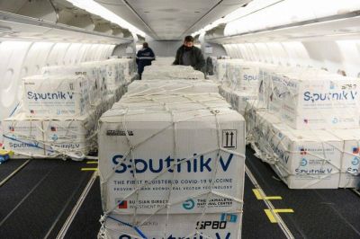 Coronavirus: arribaron otras 470.035 dosis de la vacuna Sputnik V