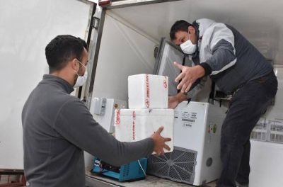 Llegaron 9.300 dosis y comenzar�n a vacunar a partir de los 45 a�os