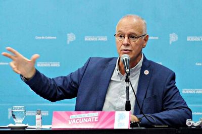 Gollan anunci� que en dos semanas comenzar�n a vacunar a personas de 18 a 40 a�os con comorbilidades