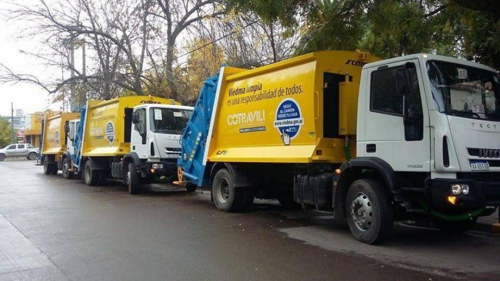 Se licit el servicio de recoleccin de residuos de Viedma y volvern los contenedores plsticos