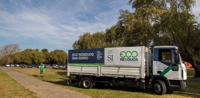 En San Isidro ya recolectan residuos reciclables casa por casa en todo el partido