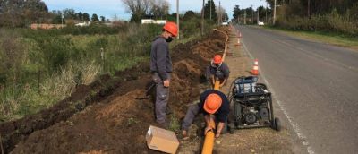 Tandil: Extensi�n de la red de gas
