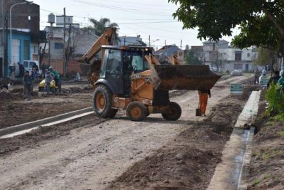 Obras del Fondo de Infraestructura Municipal en Merlo
