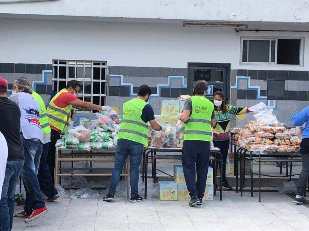 A partir de junio, el Municipio de Lans entregar mdulos alimentarios a ms de 50 mil estudiantes