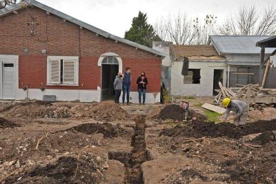 Comenz� la obra en la Escuela Secundaria 7