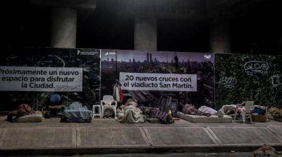 Hay 2.500 personas en situaci�n de calle en la Ciudad, 30% m�s que en 2019